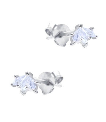 Gorgeous CZ Stone Silver Stud Earring STS-6236